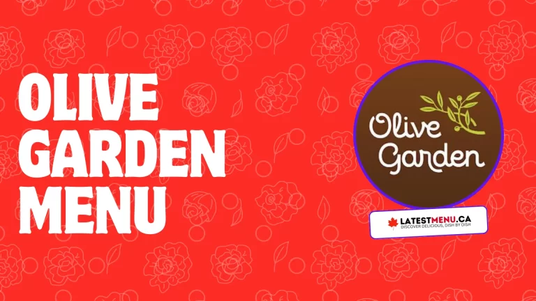 Olive Garden menu