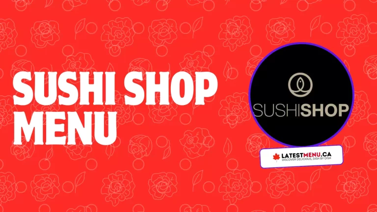 Sushi_Shop menu